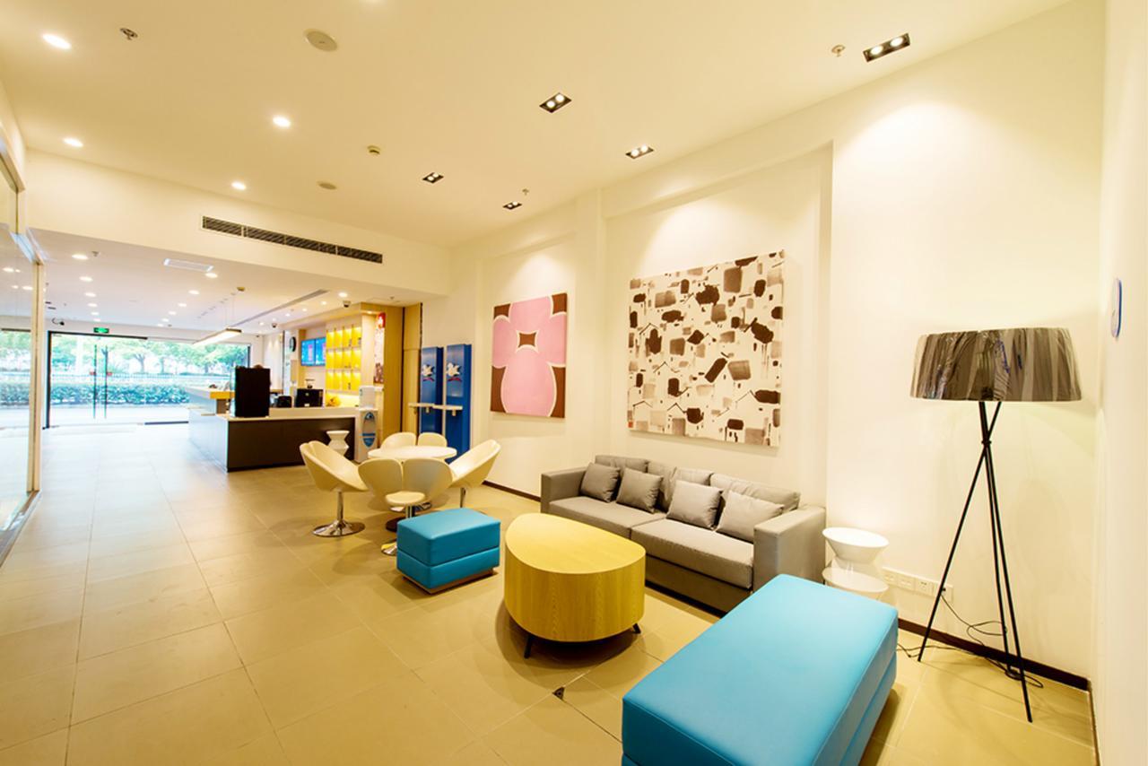 Hanting Express Shanghai Jiazhan Road Dış mekan fotoğraf